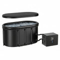 1/3HP Ice Bath Chiller & 148Gal Cold Plunge Tub Bundle | Cold Plunge Chiller with Built-In Pump & Filter, Insulated Ice Bath Tub for Cold Therapy, Recovery, Muscle Relaxation