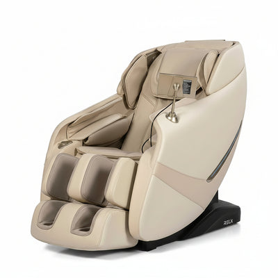 Massage Chair Full Body, Zero Gravity, Airbag Shiatsu, Sl-Track, Beige | Zero Gravity Massage Chair with 13 Modes, Body Scan, Foot Massage with Extendable Calf Rest, Heating, Yoga , AI Control