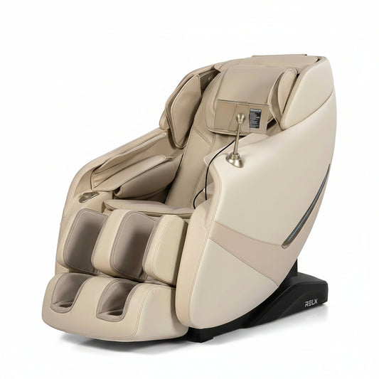 Massage Chair Full Body, Zero Gravity, Airbag Shiatsu, Sl-Track, Beige | Zero Gravity Massage Chair with 13 Modes, Body Scan, Foot Massage with Extendable Calf Rest, Heating, Yoga , AI Control